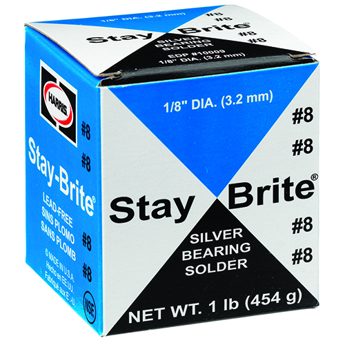 Stay Brite® 8 (94/6) lead-free tin-silver solder
